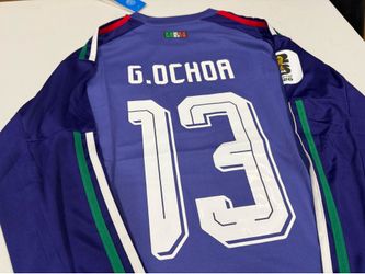 2026 World Cup Memo Ochoa purple jersey long sleeve