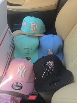 New Era MLB Snapback Fitted Caps Lot