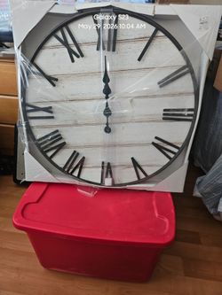 Large Wall Clock