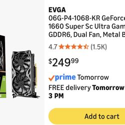 1660 Super OC Edition With New Thermal Paste 