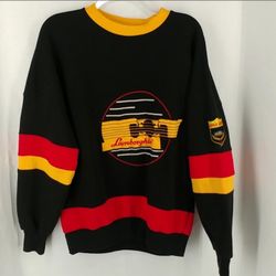 RARE Lamborghini 90’s retro oversized Sweatshirt men’s small