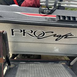 1994 pro craft 17ft With Trailer 