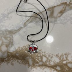 Skull Face Necklace