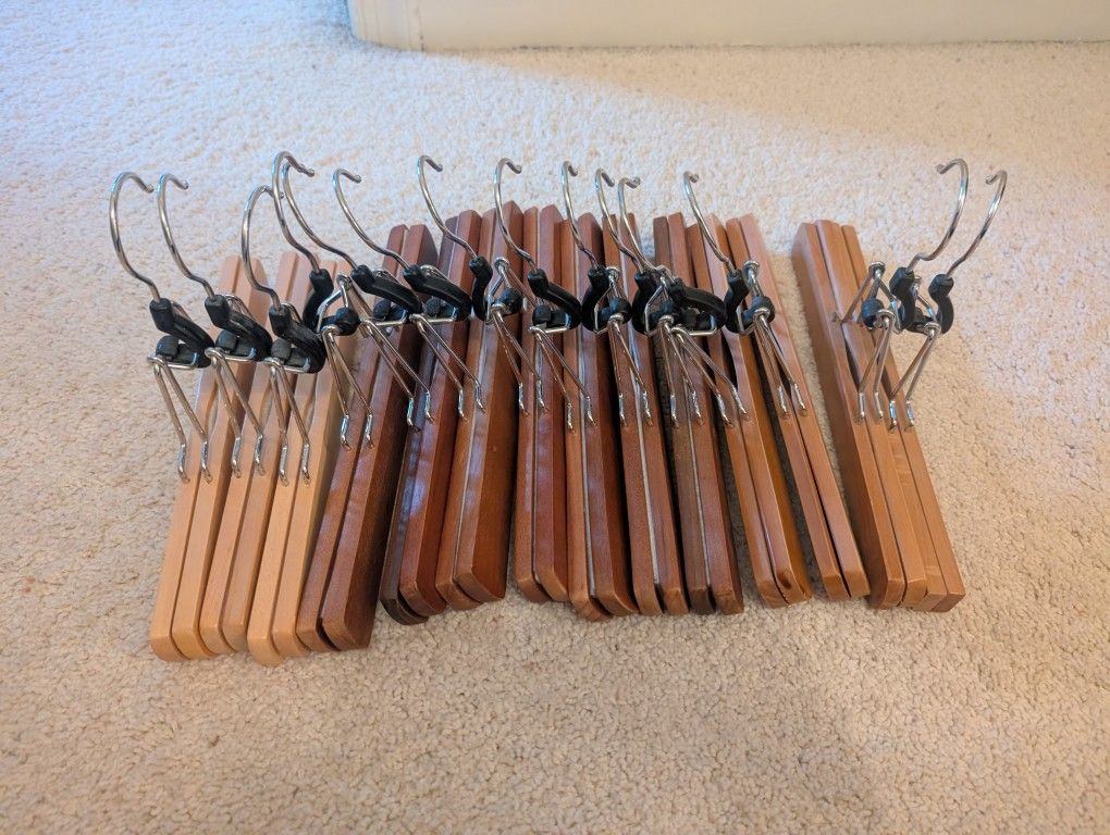 Wooden Pants Hangers