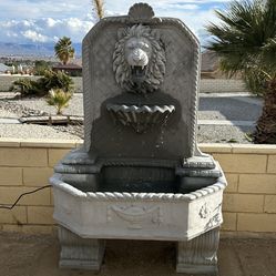 New Water Fountain Made Out Of Cement Perfect Gift 