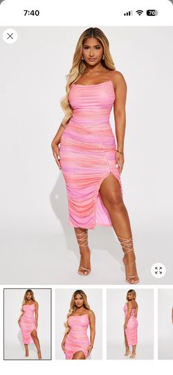Fashion Nova Midi Dress