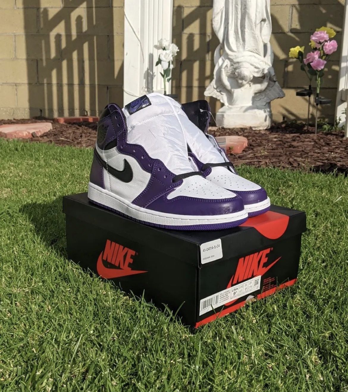 Jordan 1 Court Purple 2.0