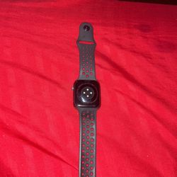 space grey aluminium case with anthracite black nike sport band