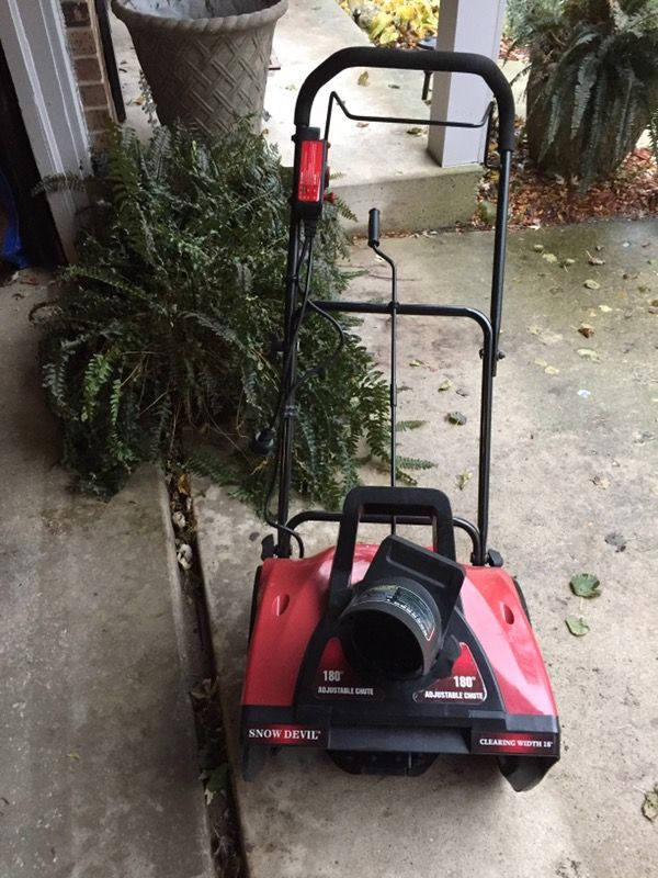 Snow. Devil DB5023 18 in.13A Electric Snow Blower for Sale in ...