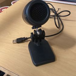 USB Microphone (Can Detach From Stand To Hold Mic With Hand)