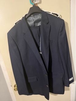 52 L Hagar Suit (Navy) with suit pants (42x30) NWT
