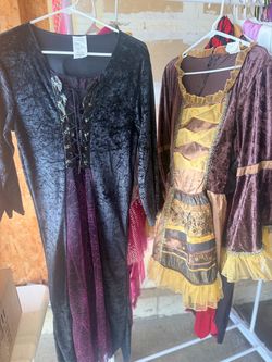 Used Halloween costumes.