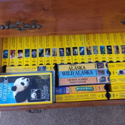 National Geographic VCR Tapes