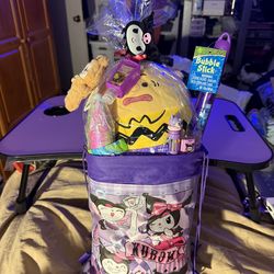 ✨ Squishmallow + Kumori Beauty Easter Gift Basket – TikTok Lip Gloss, Toys & Candy