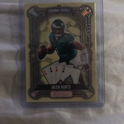 Jalen Hurts 3/3 Wild Card 
