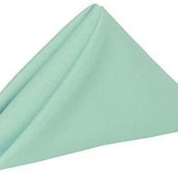 Dinner Wedding Restuarant Napkins 20" X 20" Jadeite Mint Green (10) New in package!