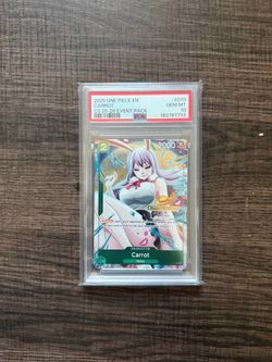 2025 One Piece EN Carrot #070 CS 25-26 Event Pack PSA 10 Gem Mint