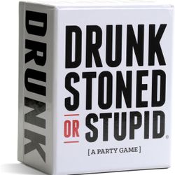New Drunk Stoned or Stupid Party Game 