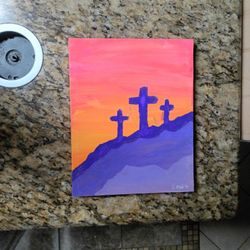 Painting Of Cross