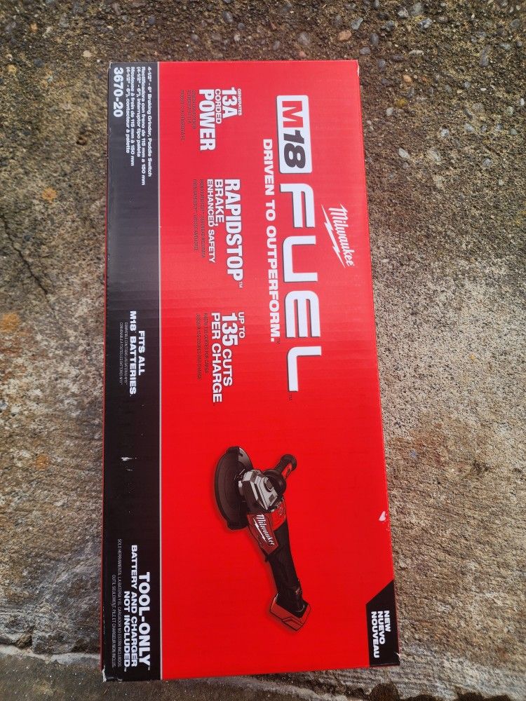 Milwaukee M18 Grinder