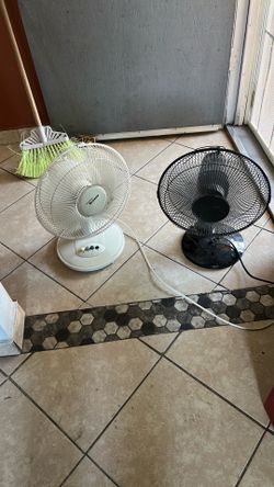 2 small fans $15 each