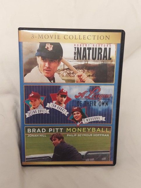 A League Of Their Own, Moneyball, The Natural 3 Movie Collection