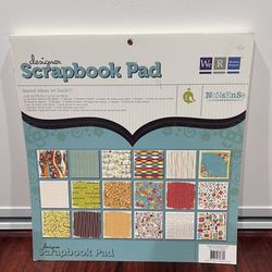 48 Designer Pages Pad By We R Memory Keepers With Stickers