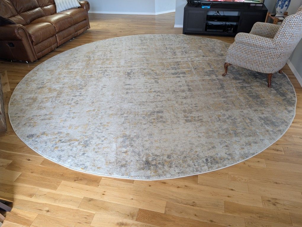 Round Area Rug 13' Diametr