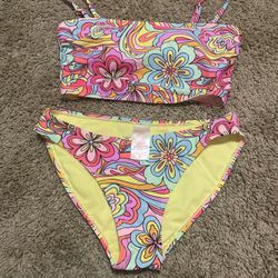 Colorful Floral Bikini Set