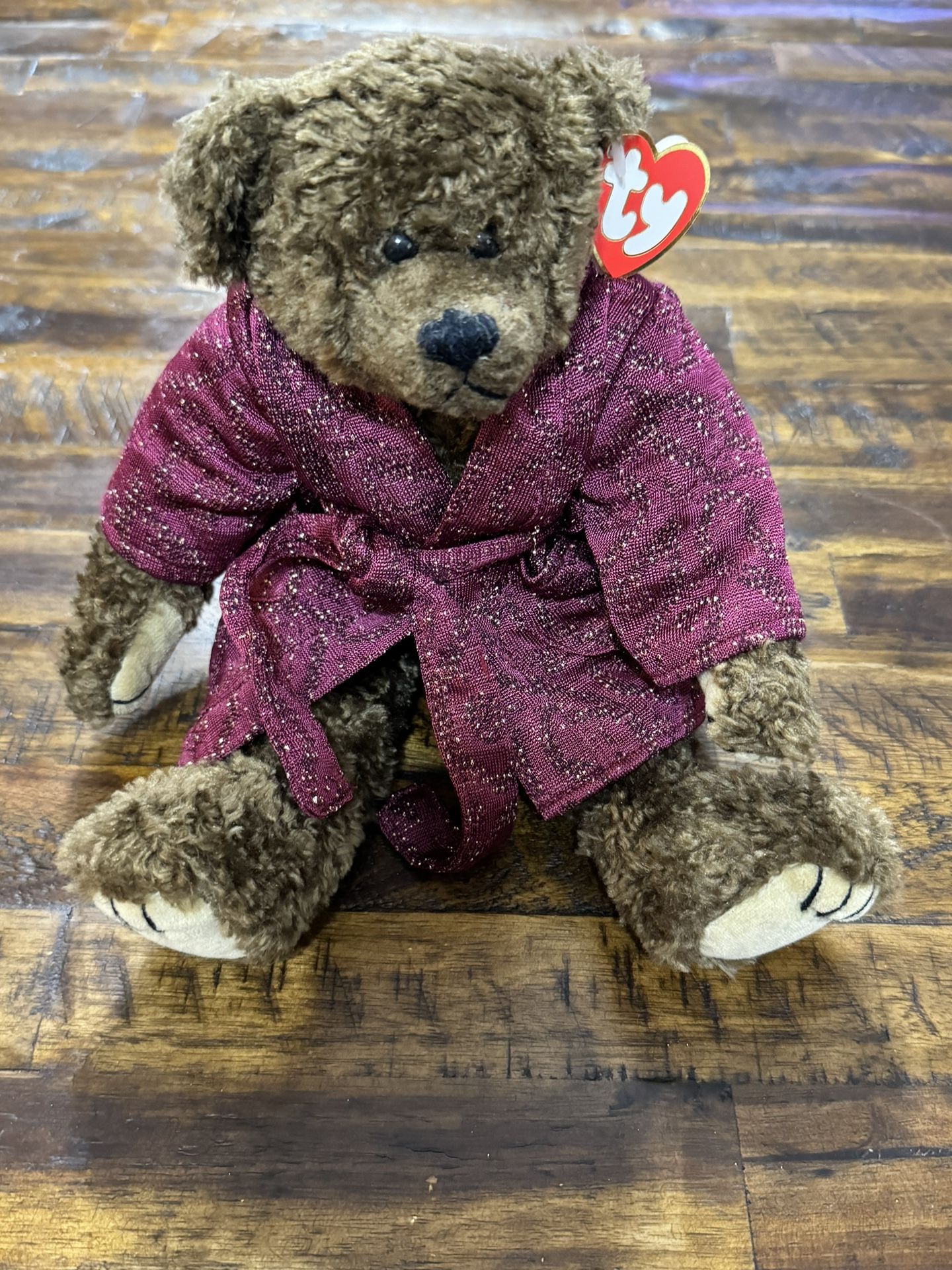 TY Attic Treasures Collection 1993 Tyrone the Teddy Bear With Tag