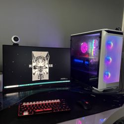 Gaming PC whole setup