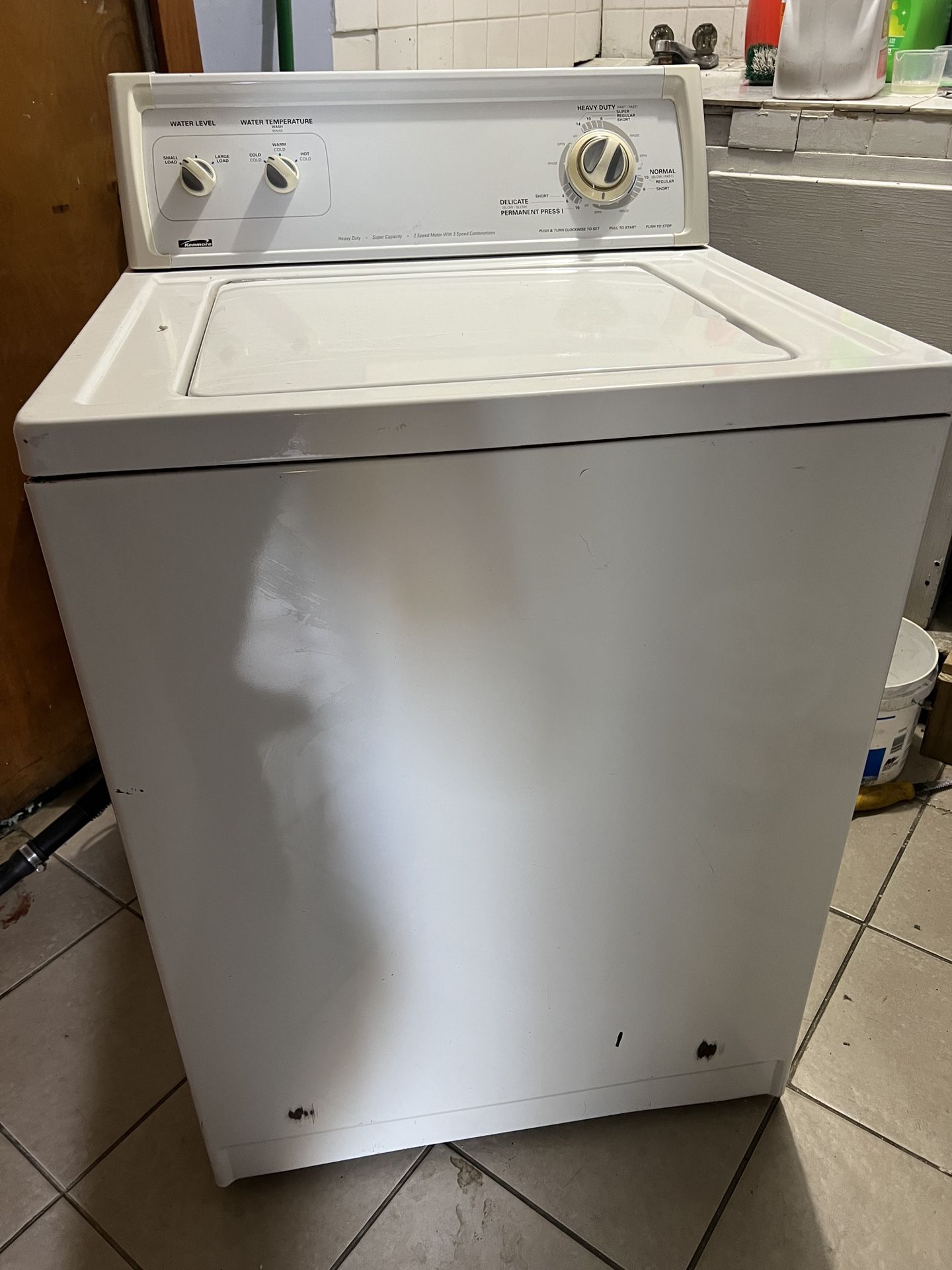Washer   Kenmore