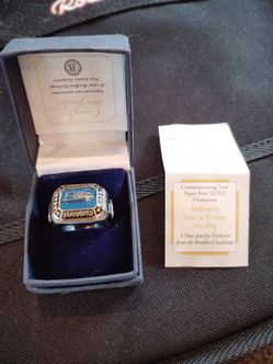 Seattle super bowl ring