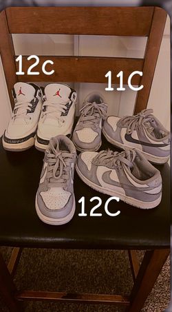 $60 for all toddler shoes sizes 11c and 12c