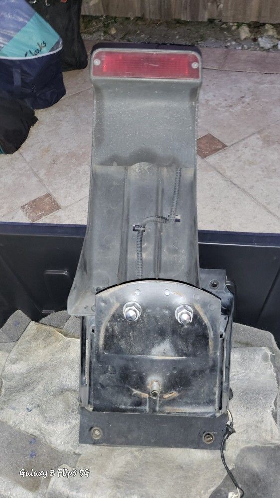 Jeep TJ Rear Taillight And Tire Mount 2dr