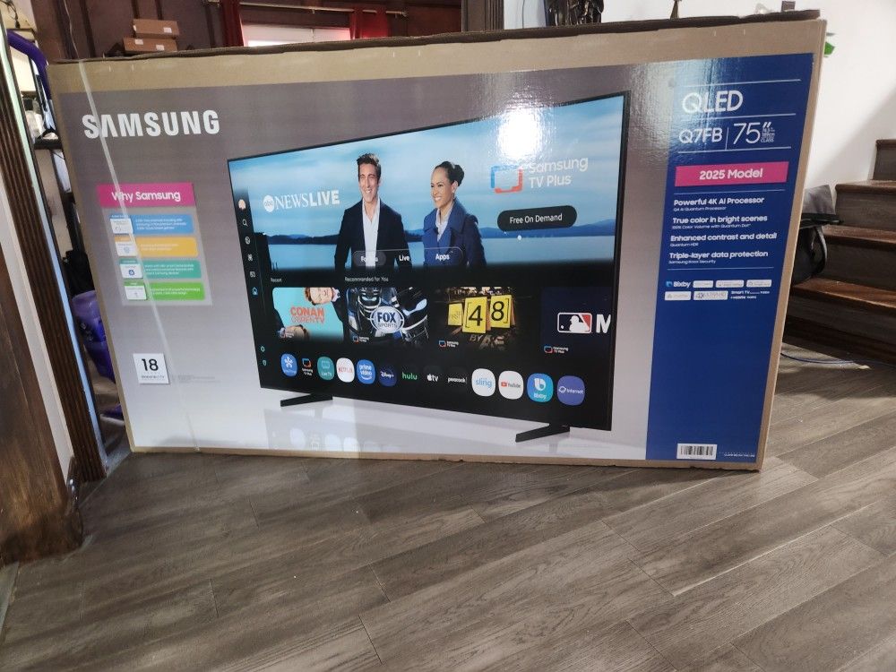 75" Samsung QLed Q7FB