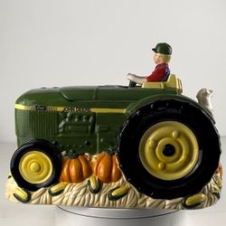 Original John Deere  Tractor Cookie Jar