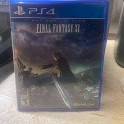 PS4 Final Fantasy XV 