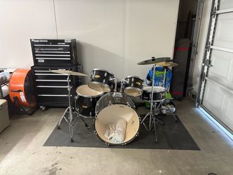 Estar Black Drum Kit Full Set
