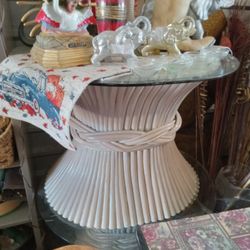 Nice Unique Glass Tables Set Of 2