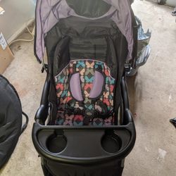 Baby Trend EZ Ride Stroller With Car seat 