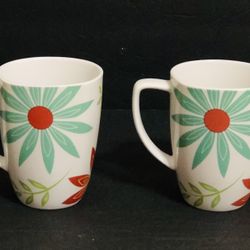 Corelle Happy Days Mugs 12 oz Set of 2