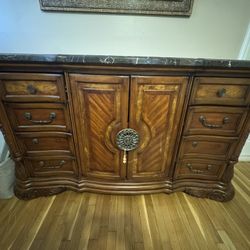 Michael Amini Signature Series by AICO Luxury Dresser and Side Table