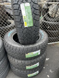 275/60/20 TBB Tires !! Set of four tires installed and balanced !! Set De 4 Llantas Instaladas Y Balanceadas