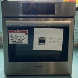 BOSCH WALL OVEN ** STAINLESS **-20% OFF DISCOUNT