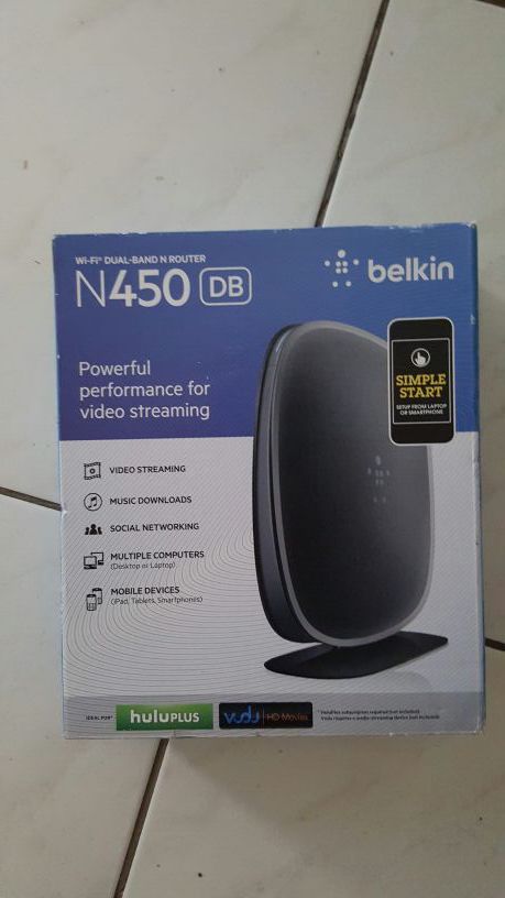 Wi fi Belkin dual router