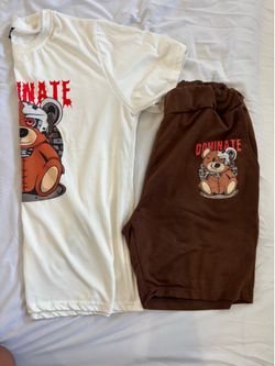 2 pc Matching Shorts Set