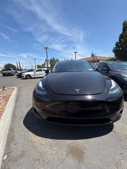 Tesla Model Y Black Electric SUV