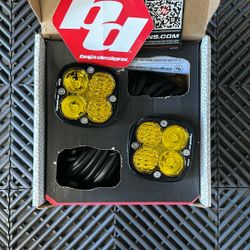 NEW - Baja Designs Squadron Pro Amber LED Light Pods