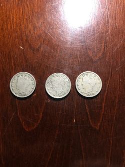 1902 1903 1906 liberty head nickels